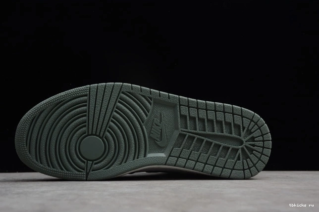 Rep TB Jordan Air Retro Clay 1 Green High OG 555088-135 0805